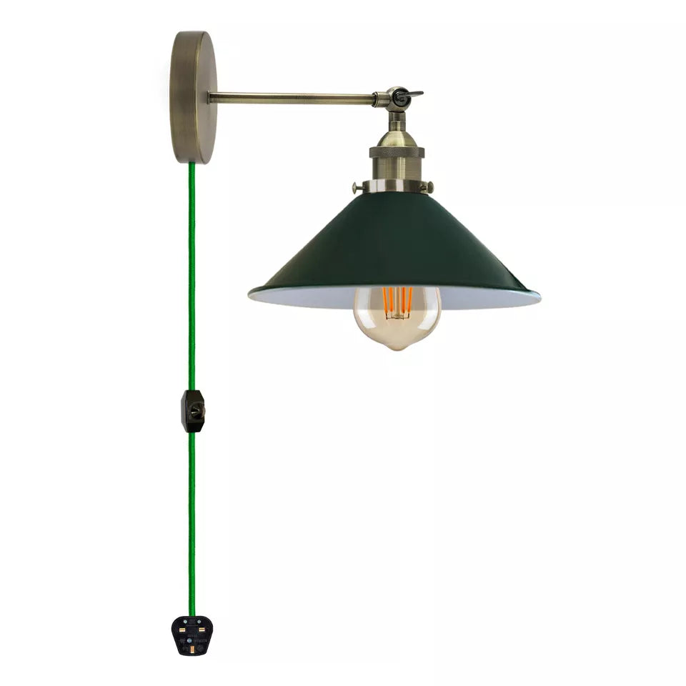 Cord plug in pendant light with Dimmer Switch ~2224