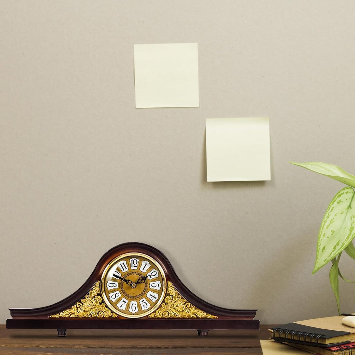 Silent Napoleon Hat Mantel Clocks-Tabletop or Shelf Décor ~5181