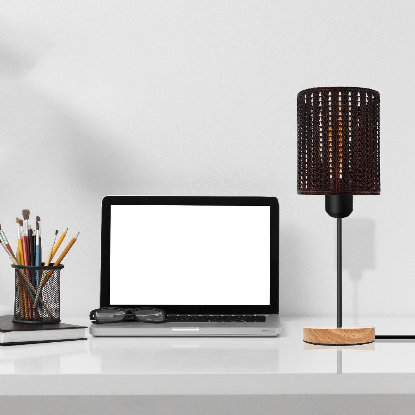 LEDSone Plugin Black Table Lamps for BedsideTables~5421