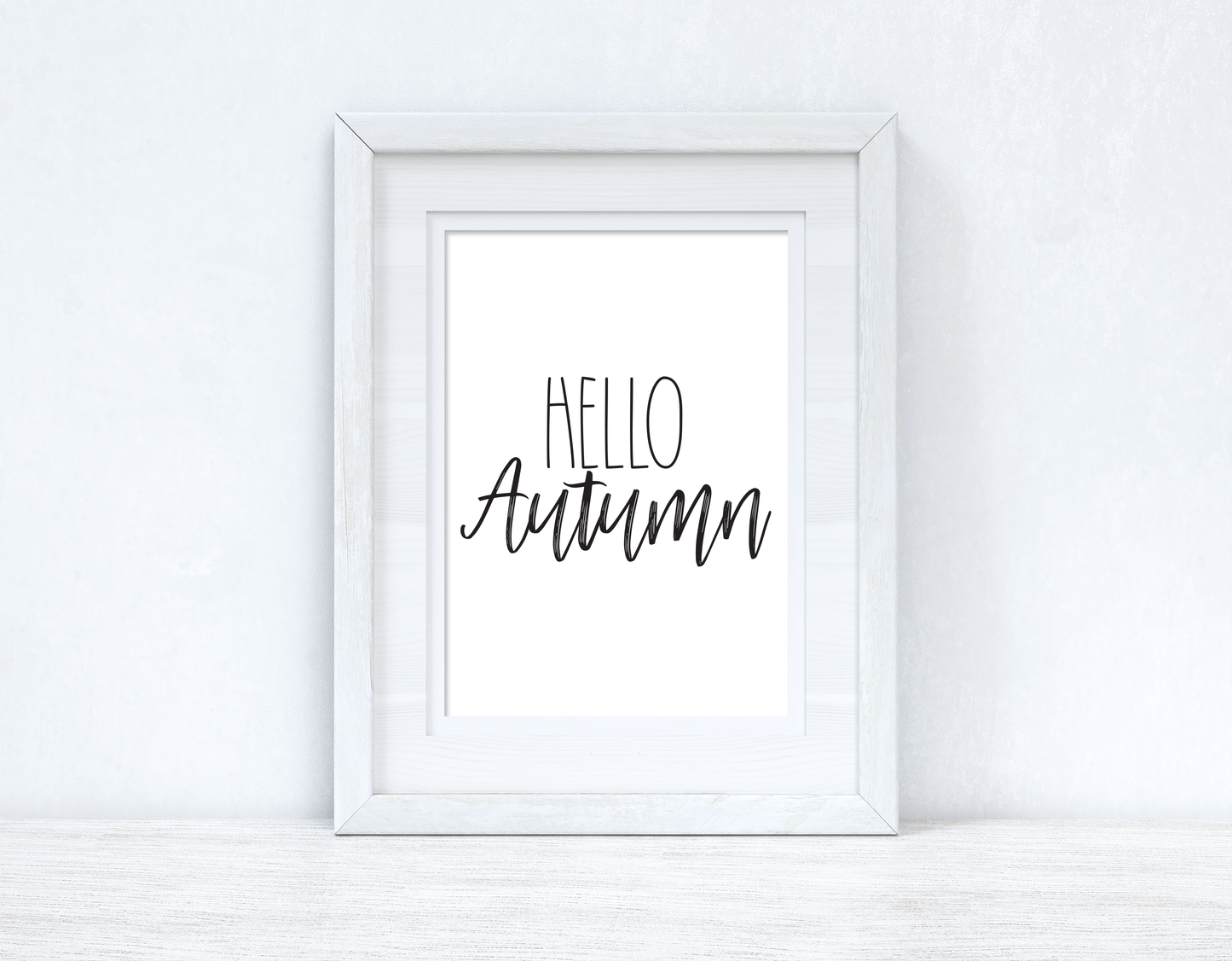 Autumn Wall Decor (Hello)
