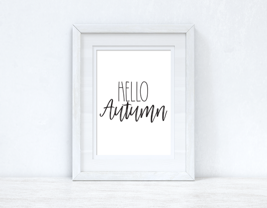 Autumn Wall Decor (Hello)